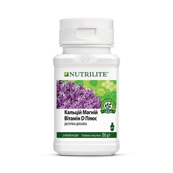 Nutrilite™ Кальцій Магній вітамін D плюс, 90 таб. 432957 432957 фото